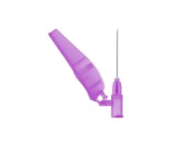 Agulha Hipodermica (Segurança Especial) Roxa - 24g 20 X 0,55 Mm - 100 Und
